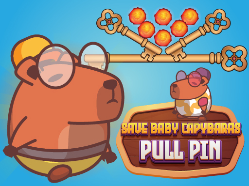 Save Baby Capybaras - Pull Pin