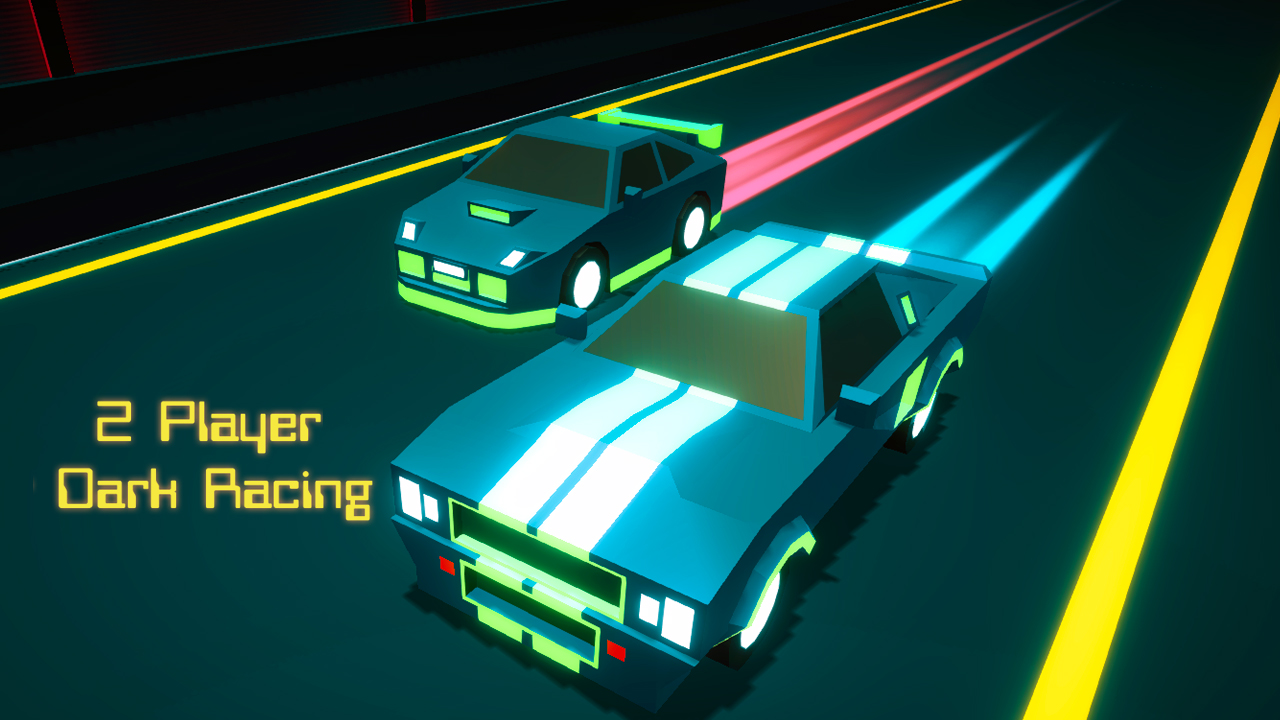 2 Player Dark Racing